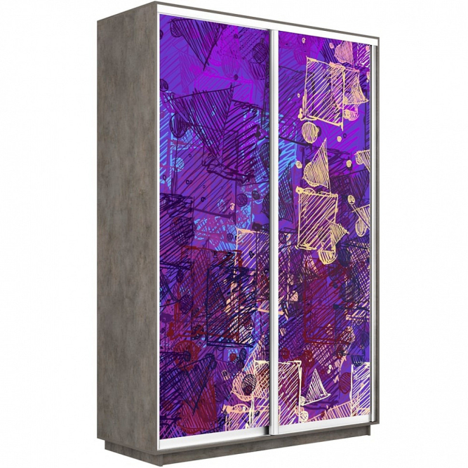 Шкаф-купе Экспресс 2-х дверный (Фото №1012)