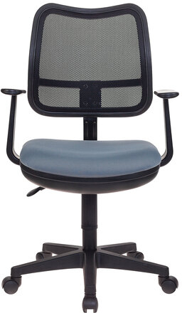 Кресло CH-797AXSN, с подлокотниками, комбинированное черно-серое, CH-797AXSN/26-2