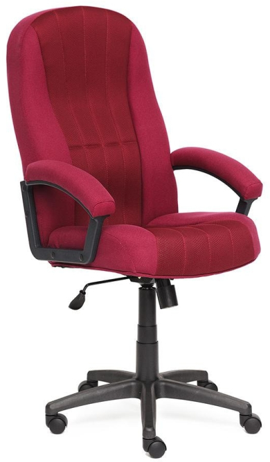 Кресло СН888 ткань/сетка, бордо/бордо, 2604/13