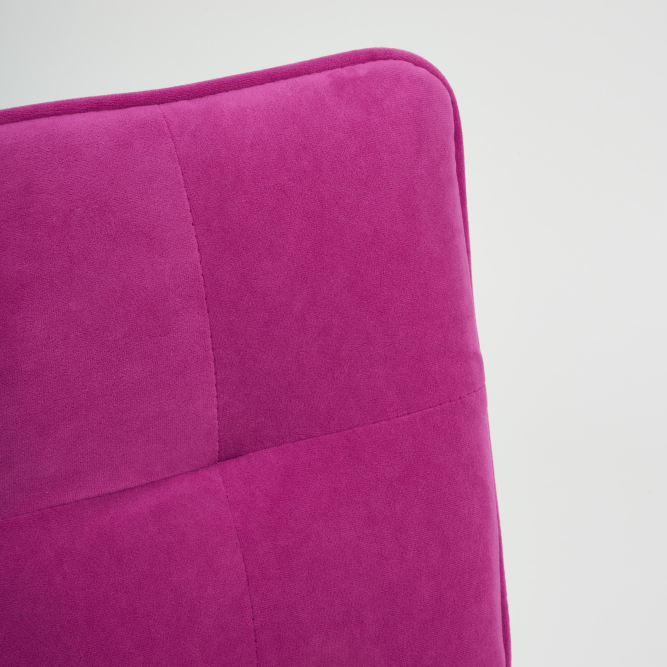 Кресло ZERO флок , фиолетовый, 138