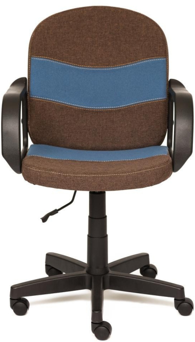 Кресло BAGGI ткань, коричневый/синий, 3М7-147/С24