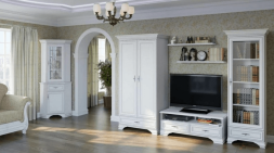 Гостиная Кентаки белый комплект 3