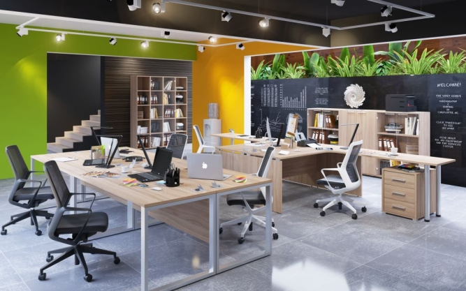 Комплект офисной мебели Омега №1