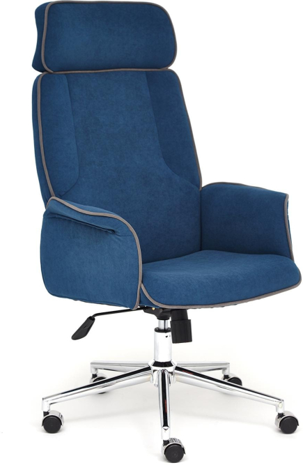 Кресло CHARM флок , синий, 32