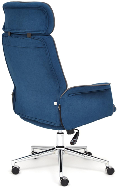 Кресло CHARM флок , синий, 32