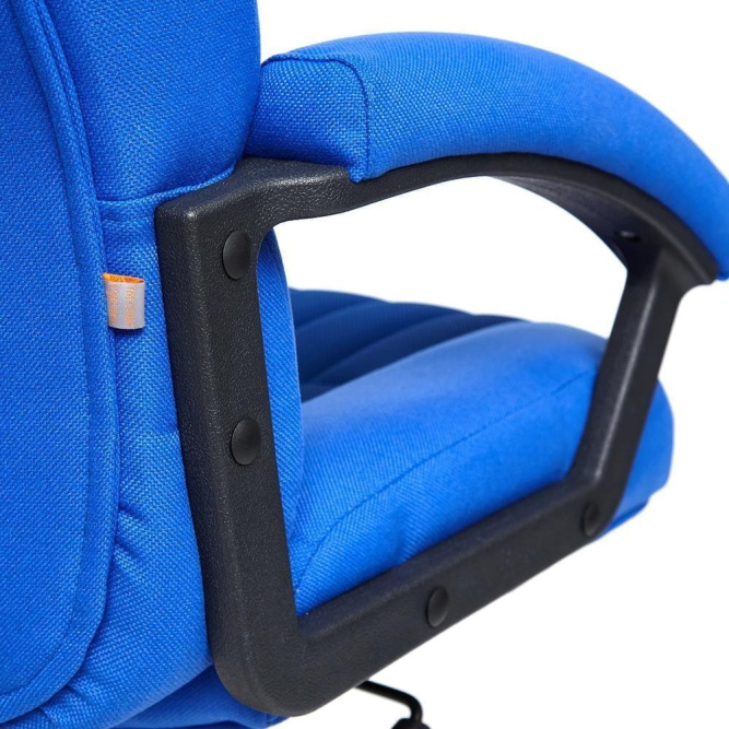 Кресло СН888 ткань/сетка, синий/синий, 2601/10