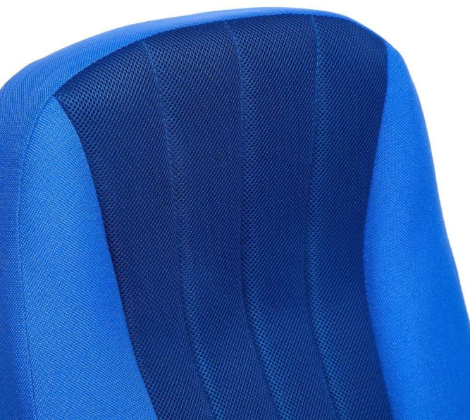 Кресло СН888 ткань/сетка, синий/синий, 2601/10