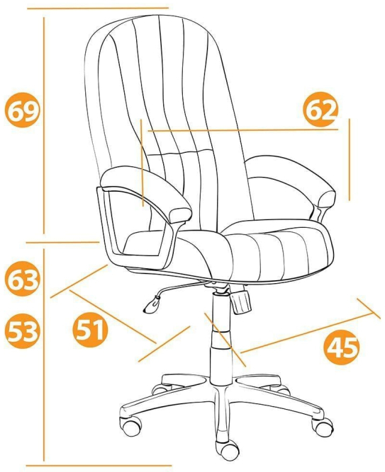 Кресло СН888 ткань/сетка, синий/синий, 2601/10