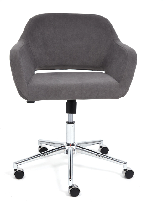 Кресло MODENA хром флок , серый, 29