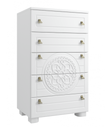 Комод «Монблан» МБ-35К белое дерево