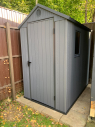 Сарай Дарвин 4х6 (Darwin 4x6), серый