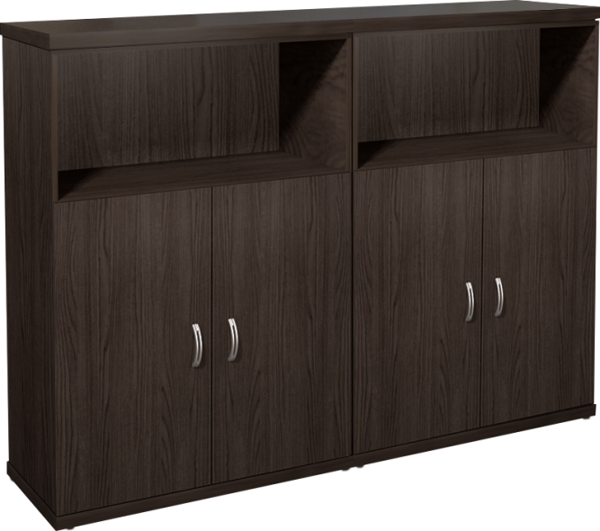 Шкаф низкий КЭ58 (КЭ19*2+КЭ31+КЭ22*4)