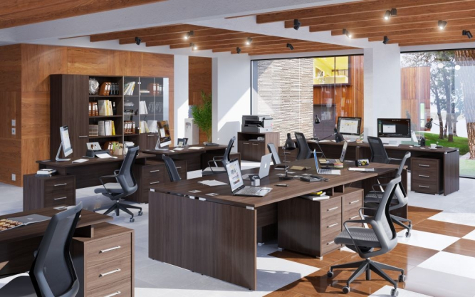 Комплект офисной мебели Омега №2