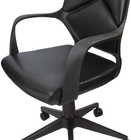 Кресло офисное BRABIX PREMIUM "Prime EX-515", экокожа, черное, 531569