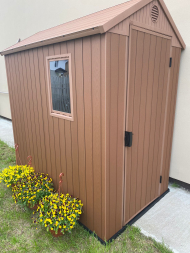 Сарай Дарвин 4х6 (Darwin 4x6), коричневый