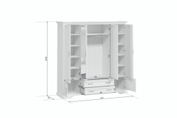 Шкаф SZF6D2S (Стилиус)