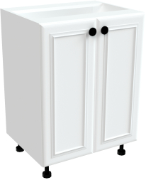 Стол Бьянка С-60 рабочий 2-х дверный (600*450*820) без столешницы