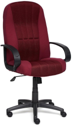 Кресло СН833 ткань/сетка, бордо/бордо, 2604/13
