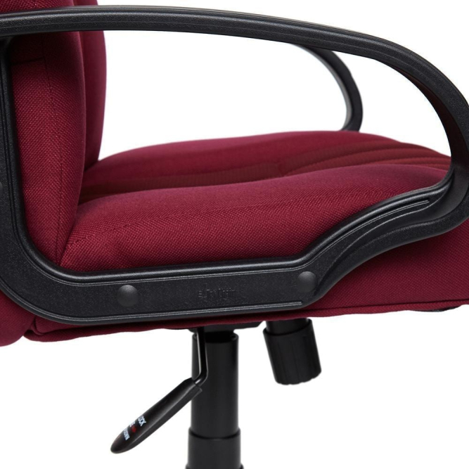 Кресло СН833 ткань/сетка, бордо/бордо, 2604/13