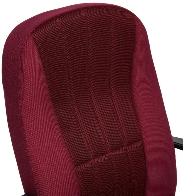 Кресло СН833 ткань/сетка, бордо/бордо, 2604/13