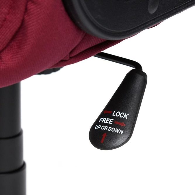 Кресло СН833 ткань/сетка, бордо/бордо, 2604/13