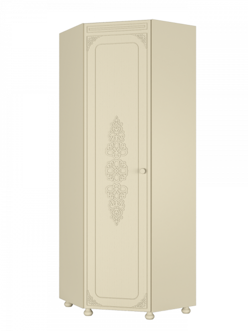 Шкаф угловой Ассоль плюс АС-52К (левый) ваниль