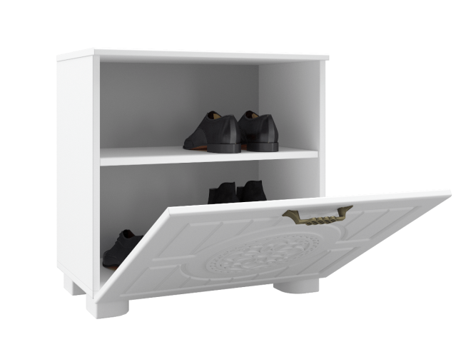 Тумба «Монблан» МБ-32К белое дерево