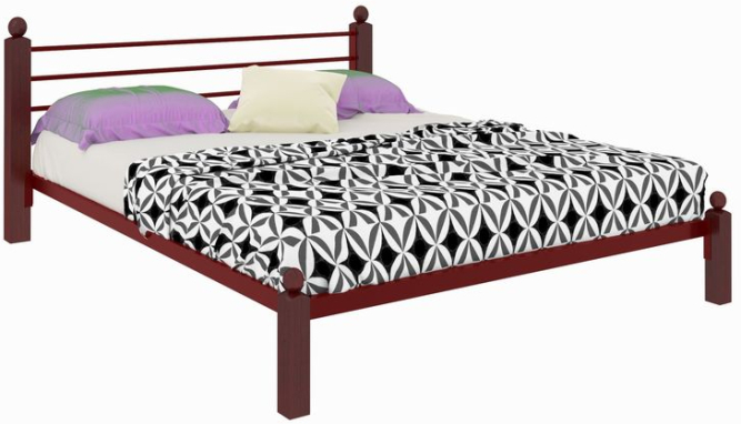 Металлическая кровать Милана Lux