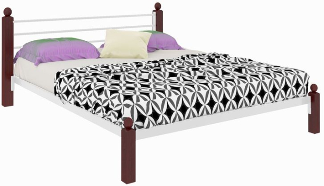 Металлическая кровать Милана Lux