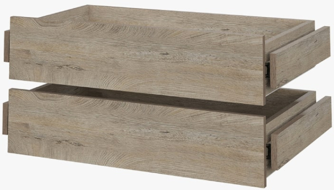 Шкаф 3-створчатый ШК 5 (1200) Дуб Эндгрейн/Меланж