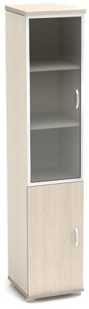 Колонка со стеклом в аллюм. рамке К59 Модерн (М49+М53+М48+КЭ97)