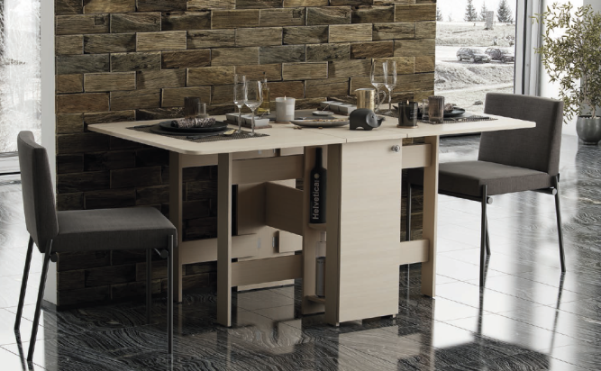 Стол-книжка с баром