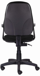 Кресло BRABIX "Comfort MG-321", регулируемая эргономичная спинка, ткань, черное, 532556