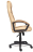Кресло DRIVER кож/зам/ткань, бежевый/бронзозый, 36-34/21