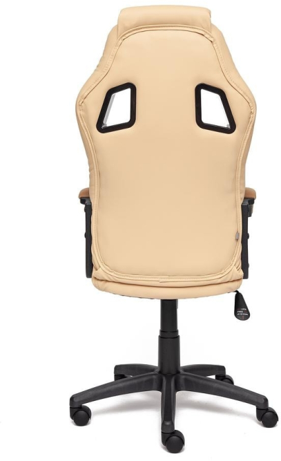Кресло DRIVER кож/зам/ткань, бежевый/бронзозый, 36-34/21