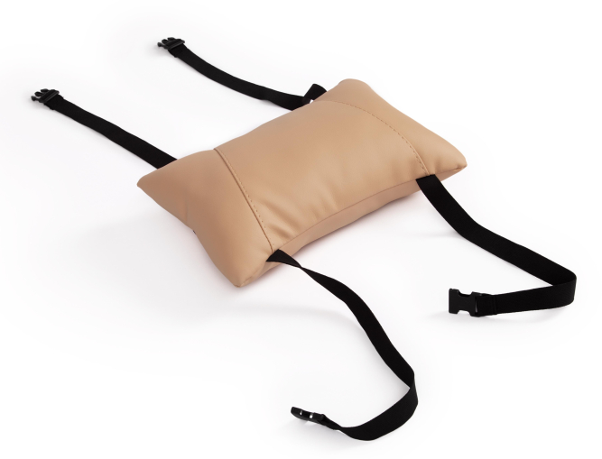 Кресло DRIVER кож/зам/ткань, бежевый/бронзозый, 36-34/21