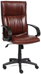 Кресло DAVOS кож/зам, коричневый, 2 TONE