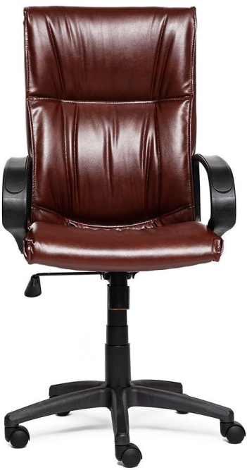 Кресло DAVOS кож/зам, коричневый, 2 TONE