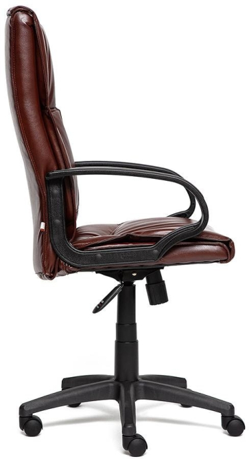 Кресло DAVOS кож/зам, коричневый, 2 TONE