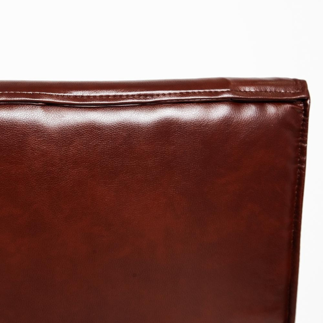 Кресло DAVOS кож/зам, коричневый, 2 TONE