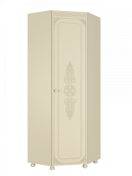 Шкаф угловой Ассоль плюс АС-52К (правый) ваниль