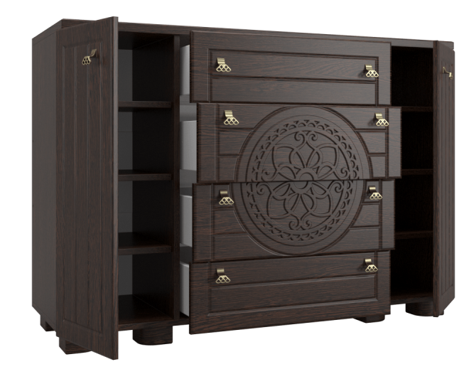 Комод «Монблан» МБ-36К венге