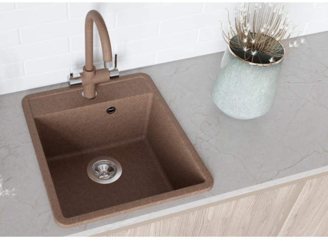 Мойка для кухни из искусственного камня Florentina Пьемонт 440