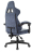 Кресло компьютерное BRABIX ''Shooter GM-123'', 2 подушки, ткань, синее/серое, 533212