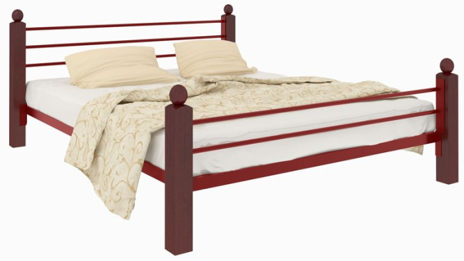 Металлическая кровать Милана LuxPlus