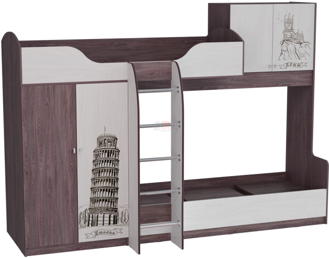 Кровать 2-х ярусная Омега 18 №2