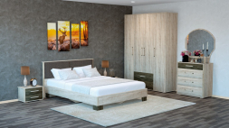 Кровать Версаль-2 КД 2.7 (щит ЛДСП)