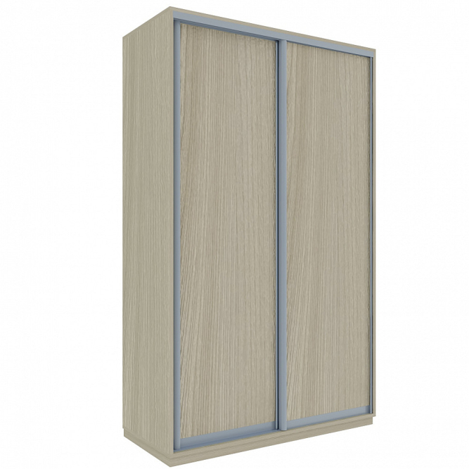 Шкаф-купе Хит (ЛДСП) Ясень шимо светлый