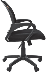 Кресло CH 696, с подлокотниками, черное, 7000799