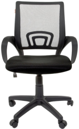 Кресло CH 696, с подлокотниками, черное, 7000799